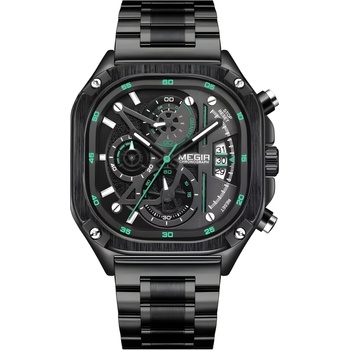 MEGIR Часовници megir si-38560 - Черен kp38560 (si-38560)