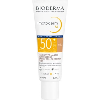 BIODERMA Photoderm M защитен тониращ крем против пигментни петна SPF 50+ цвят Golden 40ml