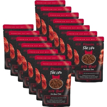 Fitmin Cat For Life Adult Beef 14 x 85 g