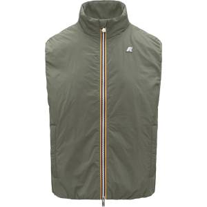 K-Way Мъжки синтетичен елек K-Way Valen Plain Warm Synthetic vest - Green Lichen - размер XXL (032-1751-0316)