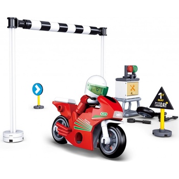 Sluban B0717A Závodní motorka