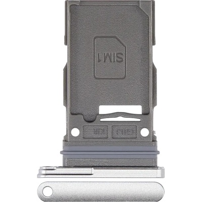 For_Samsung Šuplík na SIM kartu Samsung Galaxy S21 FE 5G – bílý SAM6524
