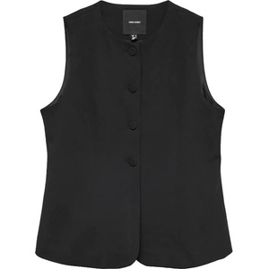 VERO MODA Елек Vero moda Berlin waistcoat - Black (Black)