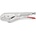 KNIPEX Клещи тип "чираци", поцинковани, тръба до Ø25мм, ръкохватка 225мм, Knipex (K4124225)