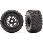 Traxxas колело 2.8", гума Maxx All-Terrain, джанта черна (2)