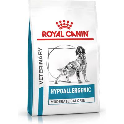 Royal Canin Veterinary Diet 2х14кг Hypoallergenic Moderate Calorie Royal Canin Veterinary суха храна за кучета