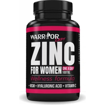 Warrior Zinok pre ženy 100 tabliet