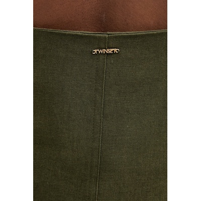 TWINSET лятна рокля с лен (261TF2021)