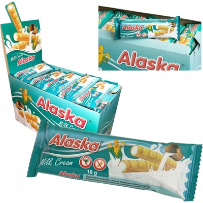 Alaska Kukuřičné trubičky mléčné 864 g