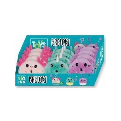 STNUX Keychain Donut plush mix 12pcs display