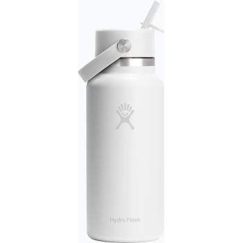 Hydro Flask Термобутилка Hydro Flask Wide Flex Straw 946 ml white