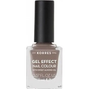 KORRES Лак с гел ефект с бадемово масло, Korres Gel Effect Nail Colour 95 Stone Grey