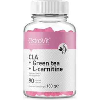 OstroVit L-CARNITINE + GREEN TEA + CLA 90 kapsúl