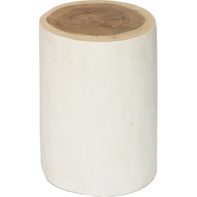 Bazar Bizar The Tribe Stool Natural white