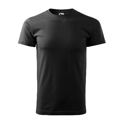 Malfini heavy new 137 / Унисекс тениска - черна 4xl (1370119)
