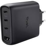 Trust Зарядно устройство Trust Maxo 65W 3x USB-C 1x USB-A черен (26067)