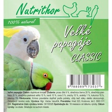 Nutrithor Classic Veľký papagáj 10 kg