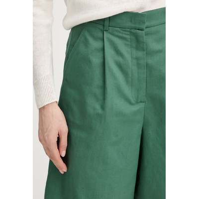 Weekend Max Mara Къс панталон с лен Weekend Max Mara ECUBA (2615141022600)