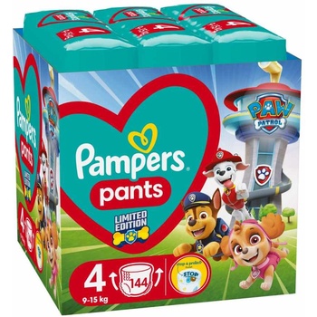 Pampers Пелени гащи Pampers Pants - Paw Patrol, Размер 4, 9-15 kg, 72 броя (1100017437)