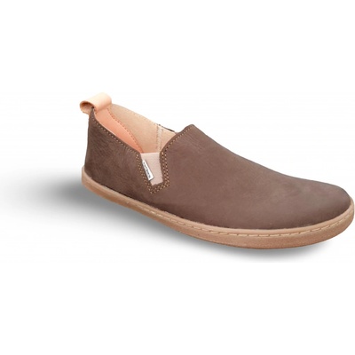 Pegres Barefoot Slip On BF82 hnědé – Zboží Dáma