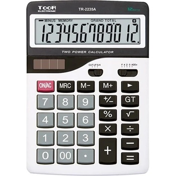 Toor Electronic Настолен калкулатор toor tr-2235a 12 цифри 120-1451 (120-1451)