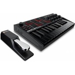 AKAI Midi Controller + Sustain Pedal Bundle - MPKMINI3B