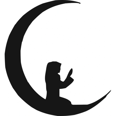 Artemiss Mesiac plastová šablóna B 15 cm x 15 cm