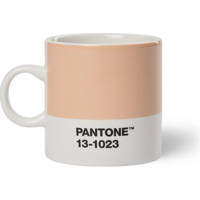 Pantone Oranžový keramický hrnček na espresso Peach Fuzz 13 1023 120 ml