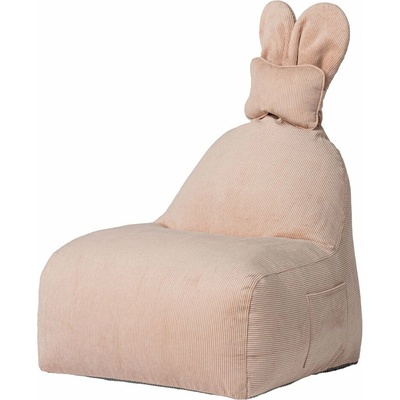 The Brooklyn Kids Funny Bunny dětský sedací vak light /růžová