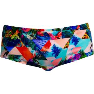 Funky Trunks Мъжки бански слипове Funky trunks Classic Trunks Swim brief - Palm Prism - размер XS (050-2122-1311)