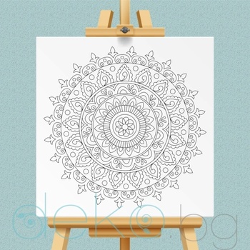 Image 1 of Нарисувай сам! Мандала (col005)