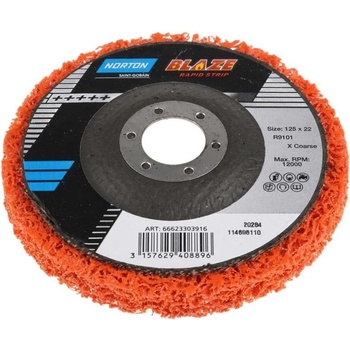 Norton Rapid Porézní kotouč 125 x 22,2 mm 66623303916