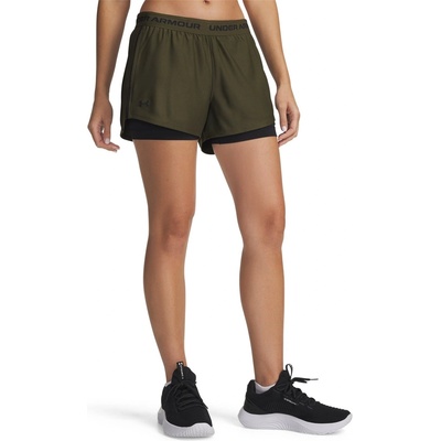 Under Armour Къси панталони Under Armour 2-in-1 Shorts Women' - Exped Green
