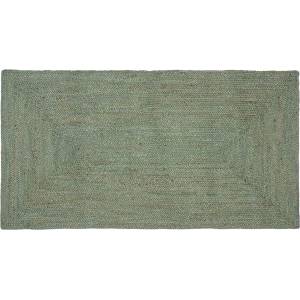 vidaXL Килим за площ Маслиненозелено 60 x 110 cm юта (42010445)