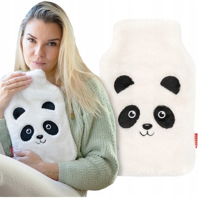 SOXO gumová termoláhev na vodu 1,8L panda