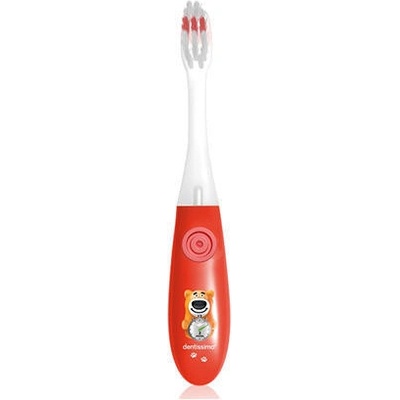 Medpack Dentisimo zubní kartáček KIDS Timer 3-6 let červený soft