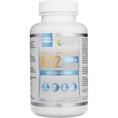 Wish Vitamin B12 1000 mcg + Probiotic 120 kapsúl