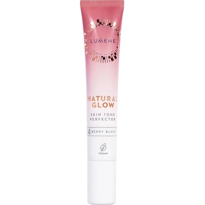 Lumene Natural Glow Skin Tone Perfector krémová lícenka 4 Berry Blush 20 ml