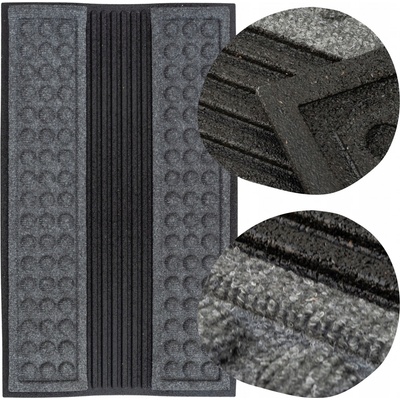 FLOMA Scrape šedá 45 x 75 x 1,3 cm