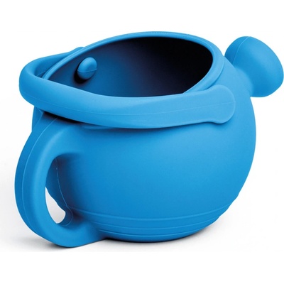 Bigjigs Toys silikonová konvička modrá