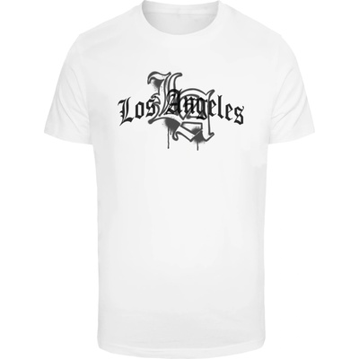 Mister Tee Тениска LA Wording Tee white XXLUB-MT3792-00220 - Тъмносив, размер XXL