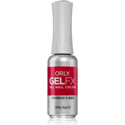 ORLY Gelfx Gel гел лак за нокти с използване на UV/LED лампа цвят Monroe's Red 9ml