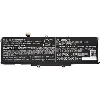 Cameron Sino Батерия за лаптоп HP ZBook Studio G5, ZBook Studio X360 G5 5CN15PA, HSTNN-1B8H LiIon 11, 55V 8200mAh CAMERON SINO (CS-HPZ536NB)