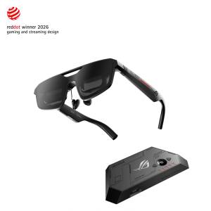 Meta Геймърски очила ASUS ROG XREAL R1 Micro-OLED display, 240Hz, 0.01ms (90LJ00M5-B01670) - caretech