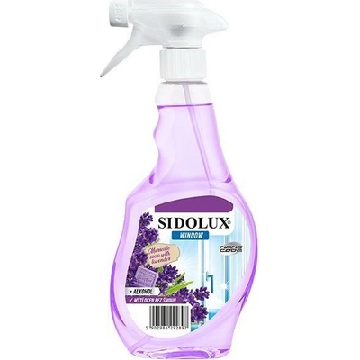 Sidolux Nano Code Čistič oken s marseillským mýdlem a vůní levandule 500 ml