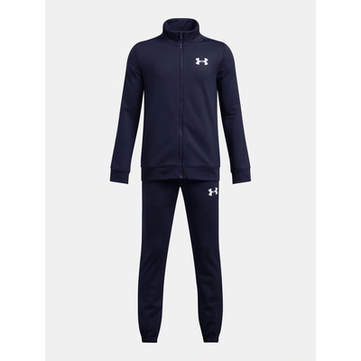 Under Armour chlapčenská súprava UA Rival Knit Track Suit modrá