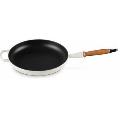 Le Creuset Pánev na smažení SIGNATURE 28 cm, MERINGUE, litina