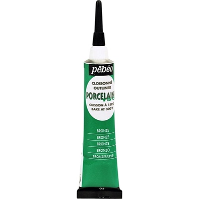 Pébéo Porcelaine 150 Контур за порцелан Bronze Green 20 ml 1 бр (036-005)