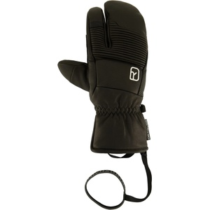 Ortovox Мъжки ръкавици Ortovox Full Leather 3 Finger Glove - Black Raven (202-7315-0114)