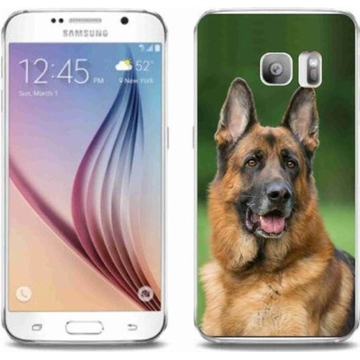 Pouzdro mmCase gelové Samsung Galaxy S6 Edge - německý ovčák – Zbozi.Blesk.cz